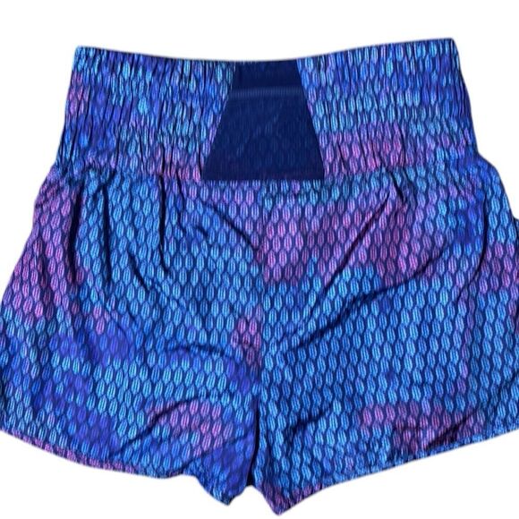 Free people movement women’s large the way home shorts colorful logo windbreaker - Picture 5 of 5